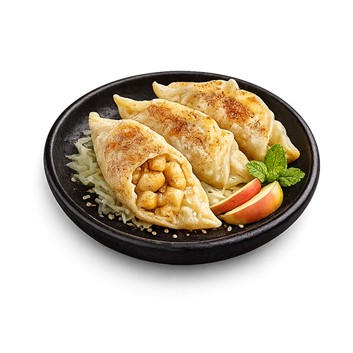 Gyoza au pomme